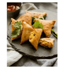 Deep Chana Daal Samosa