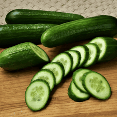 Fresh Green Cucumbers for Salad