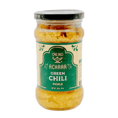 Deep Green  Chilli Pickle