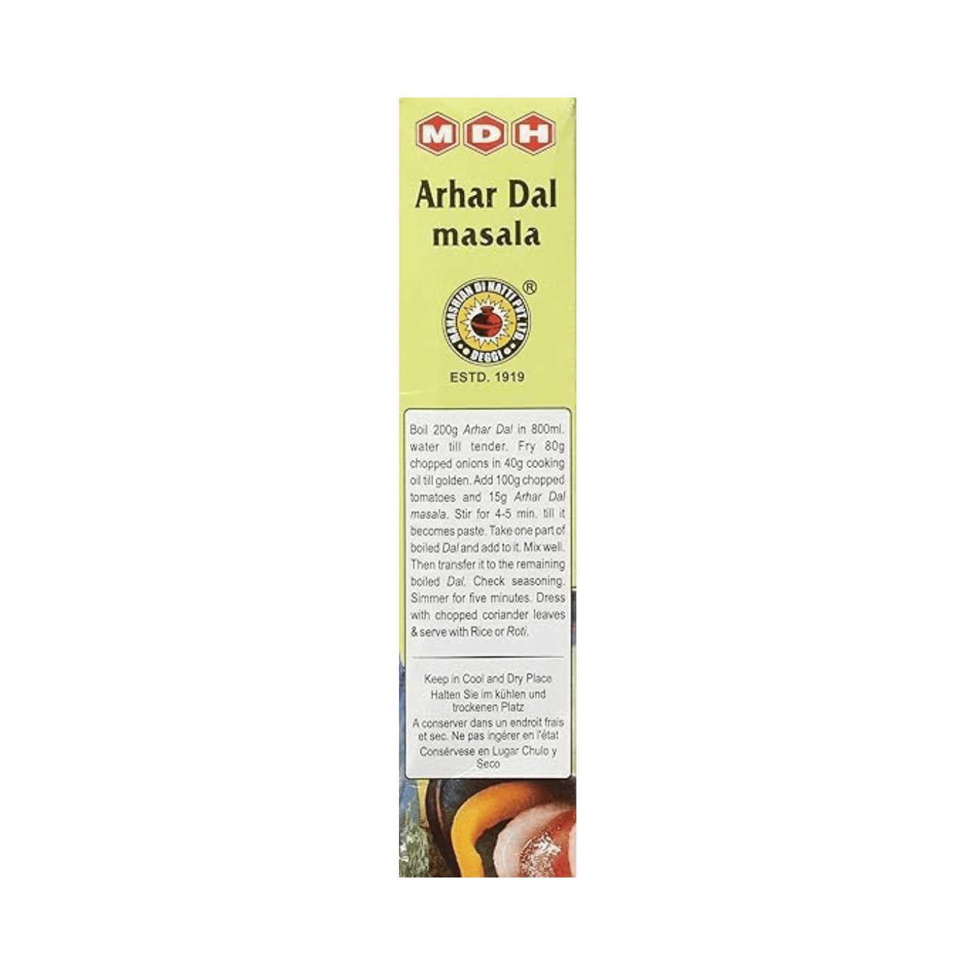 MDH Arhar Dal Masala 100G
