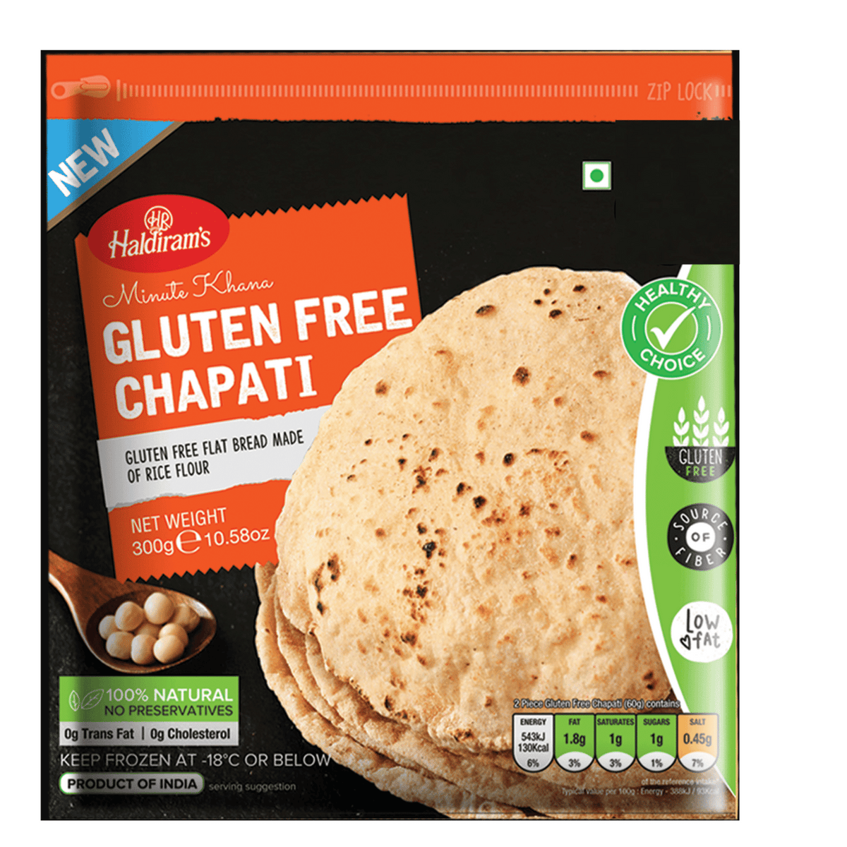 Haldiram's Gluten Free Chapati