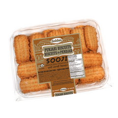 Golden Punjabi Sooji Biscuits