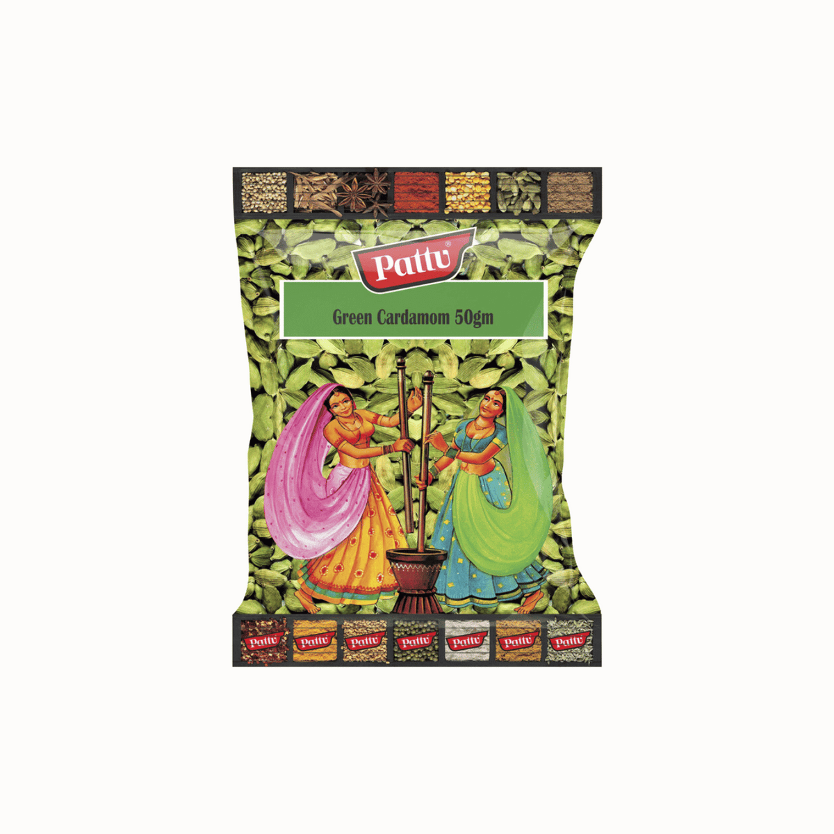 PATTU CARDAMOM GREEN 50G