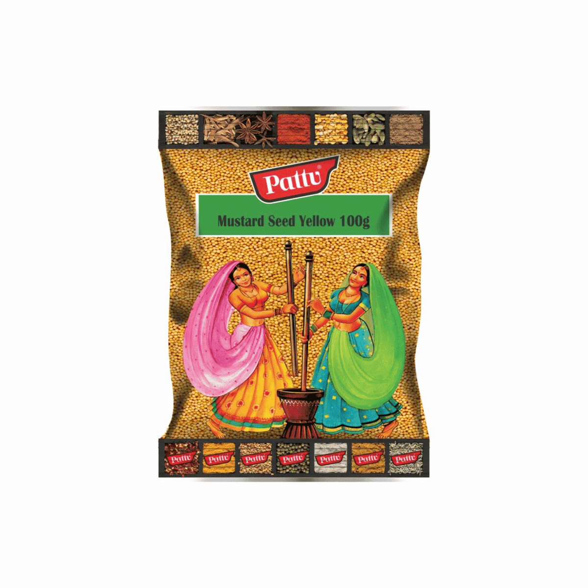 PATTU MUSTERD SEEDS YELLOW 100G