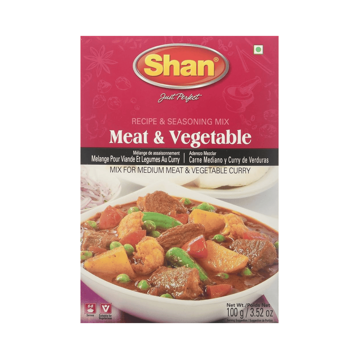 SHAN MEAT & VEG CURRY